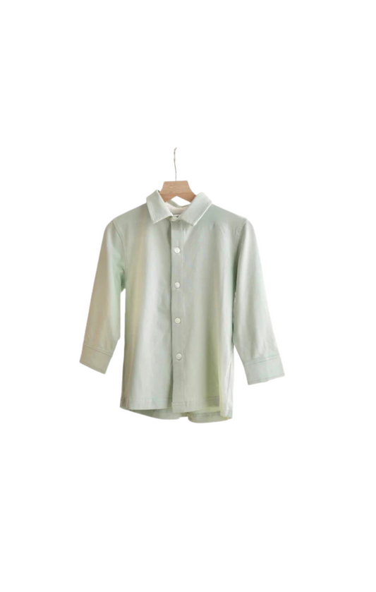 Light Sage Button Down Shirt