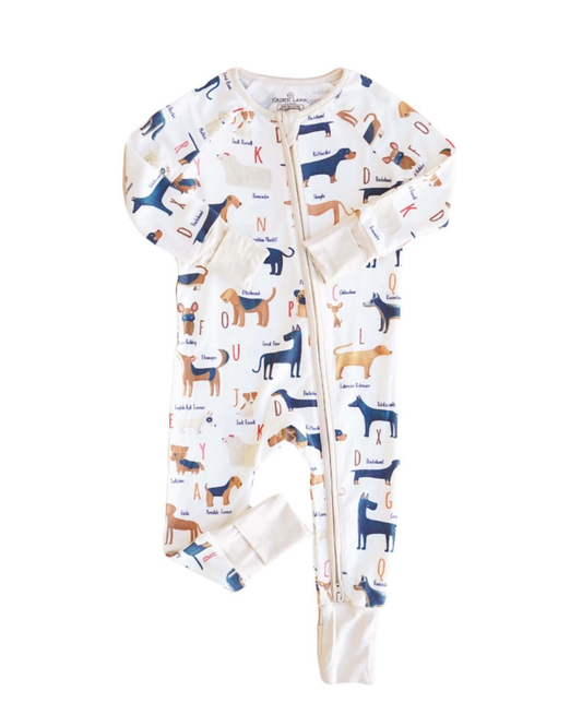 ABC Paw-ty Convertible Zip Romper