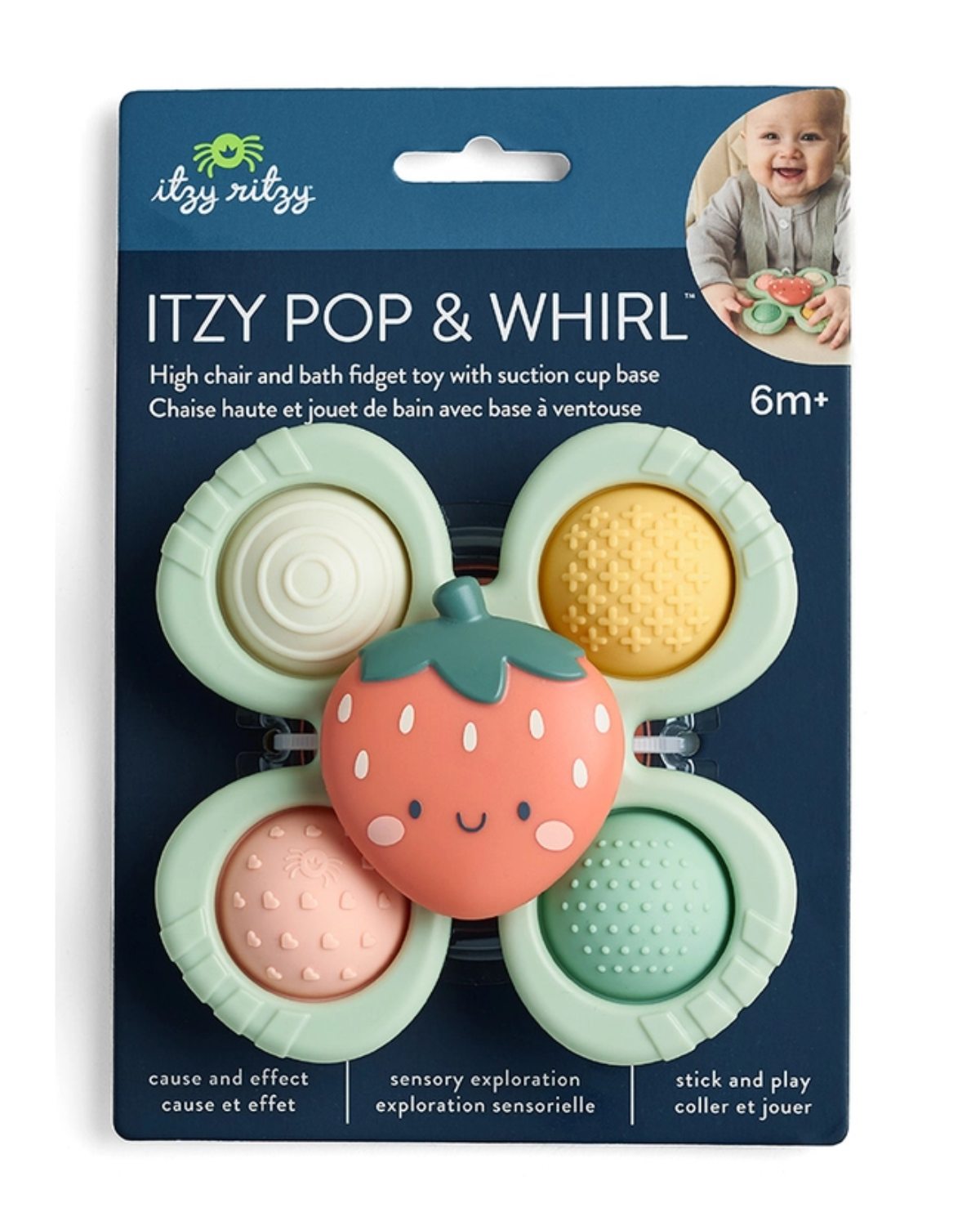 Itzy Smile Pop & Whirl Bath+Travel Toy