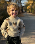 Load image into Gallery viewer, Reindeer Sweater - Beige
