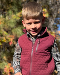 Load image into Gallery viewer, Hunter Padded Vest - Burgundy
