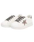 Load image into Gallery viewer, Girls' Sparkle Star Sneaker - Rainbow Glitter
