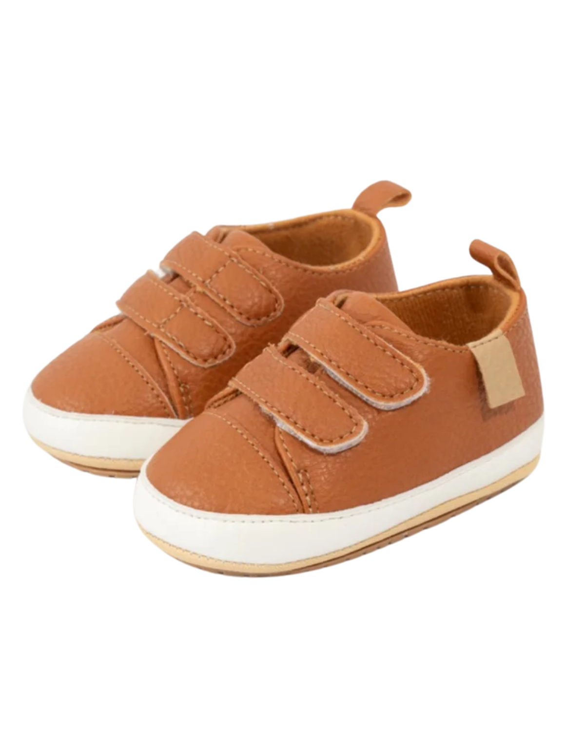 Brown Double Strap Baby Shoe