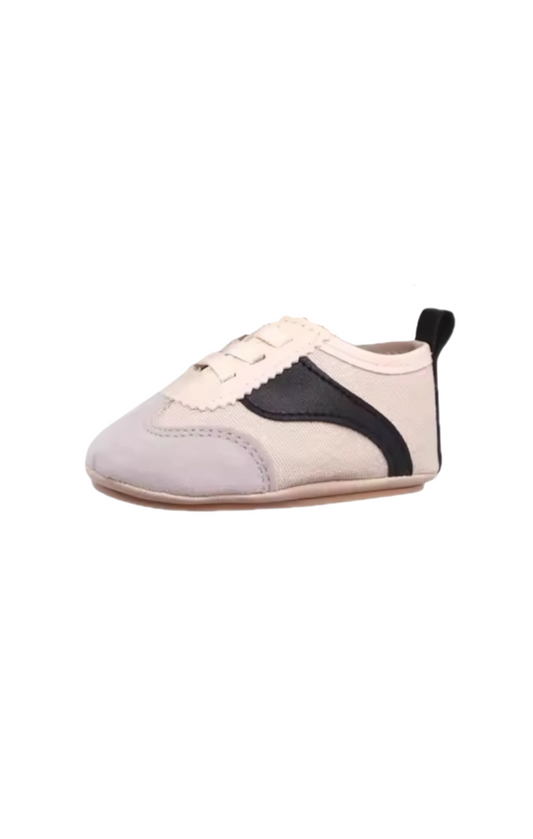 Classic Patch Crib Sneakers - Black