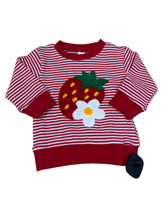Waffle Knit Red Strawberry Lounge Set