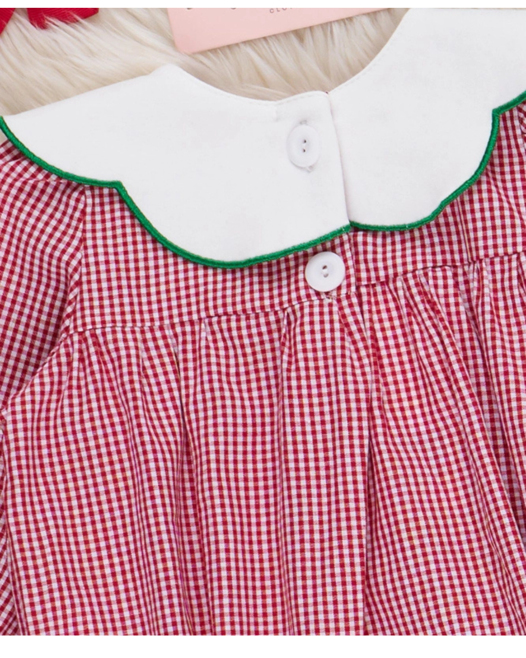 Festive Bow & Tree Cotton Bubble