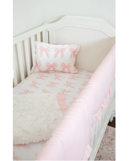 Bows 5-pc. Crib Bedding Set