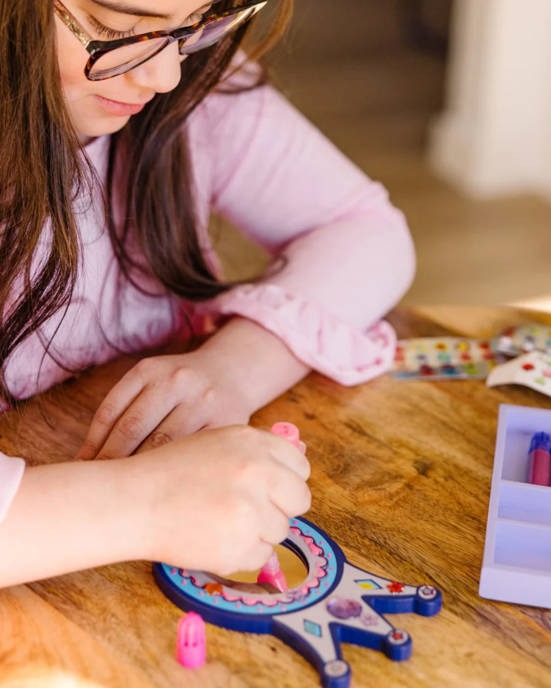 Decorate Your Own Wooden Princess Mirror