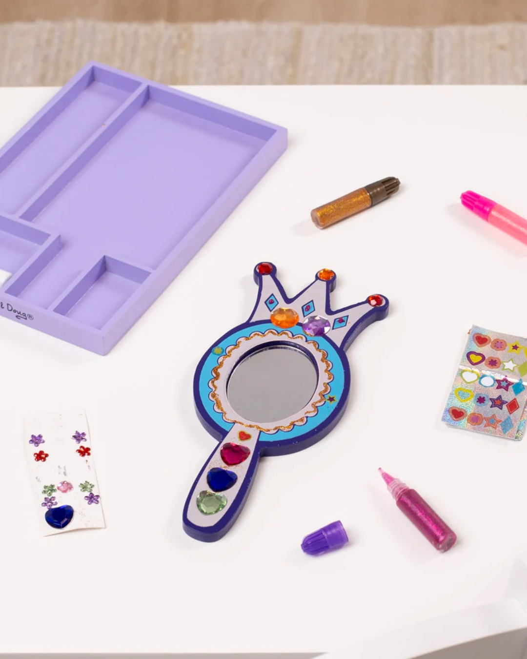 Decorate Your Own Wooden Princess Mirror