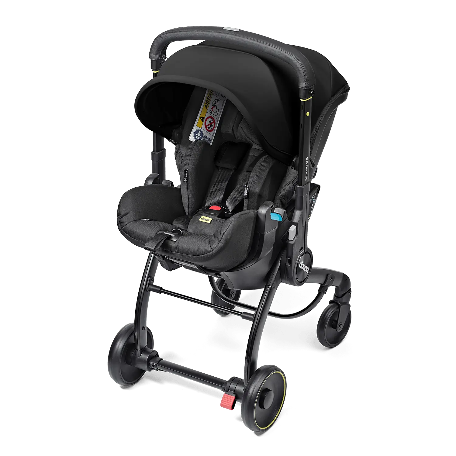 Doona X Infant Car Seat & Latch Base Nitro Black