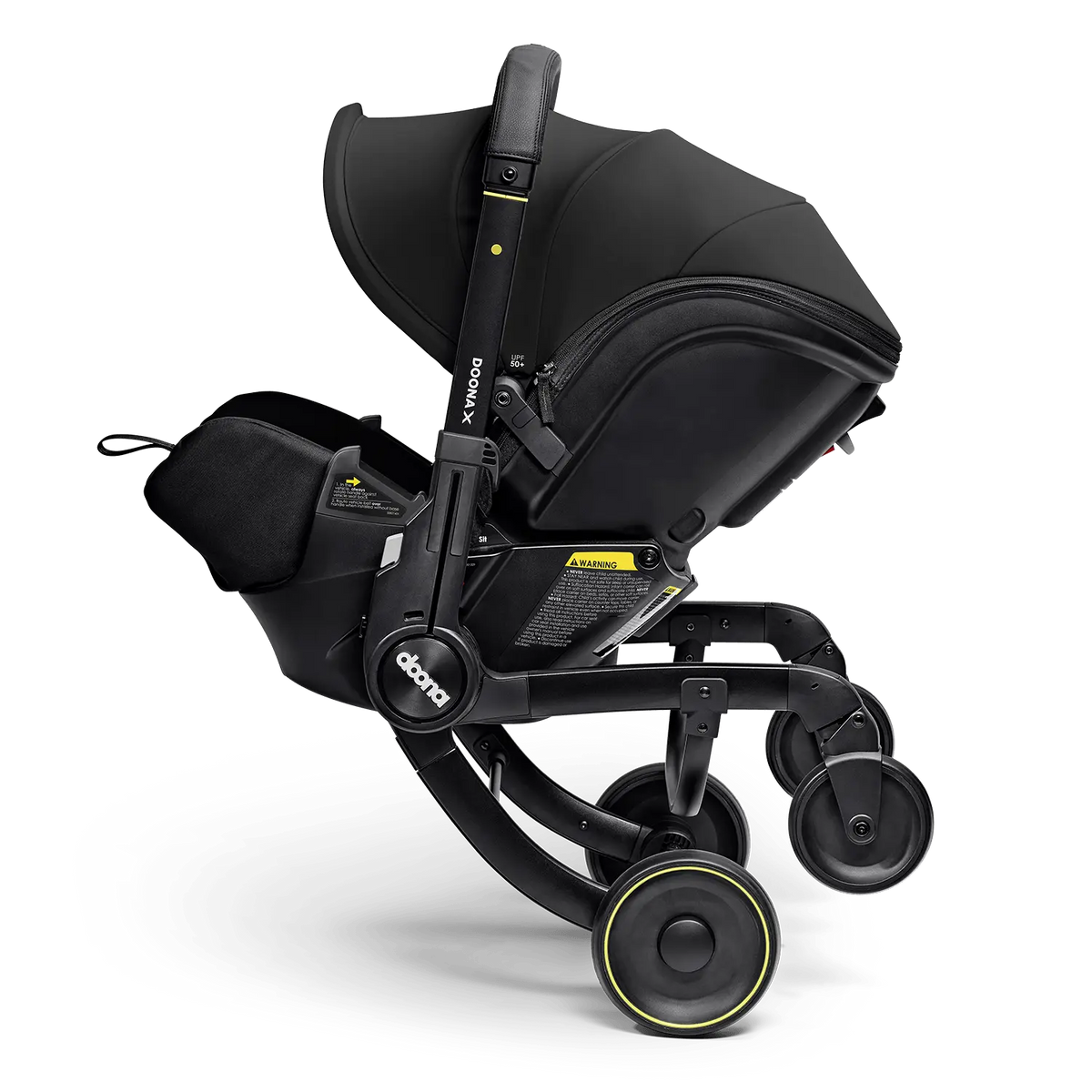 Doona X Infant Car Seat & Latch Base Nitro Black