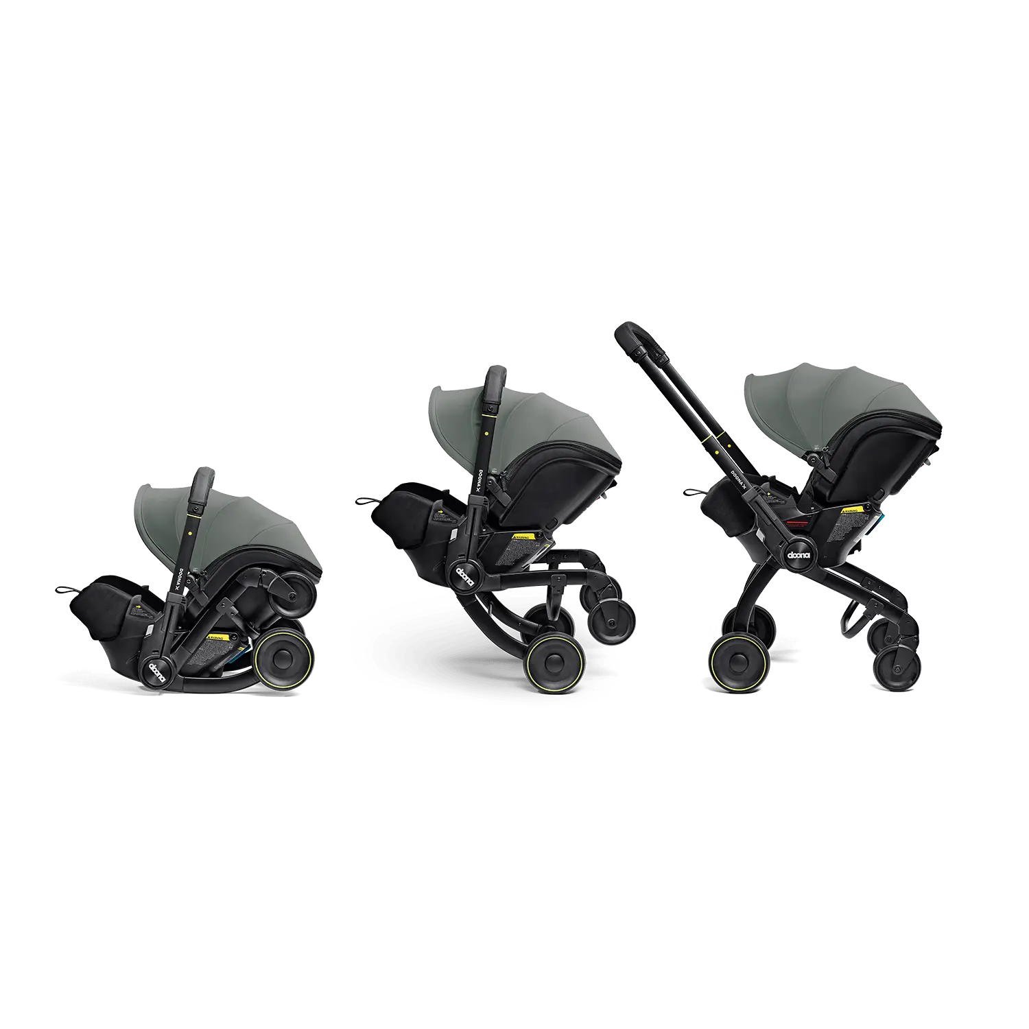Doona X Infant Car Seat & Latch Base Slate Green