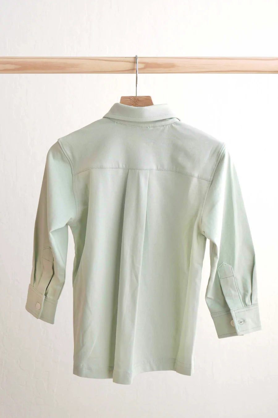 Light Sage Button Down Shirt