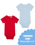 Load image into Gallery viewer, Blank Unisex Short Sleeve Infant Bodysuit
