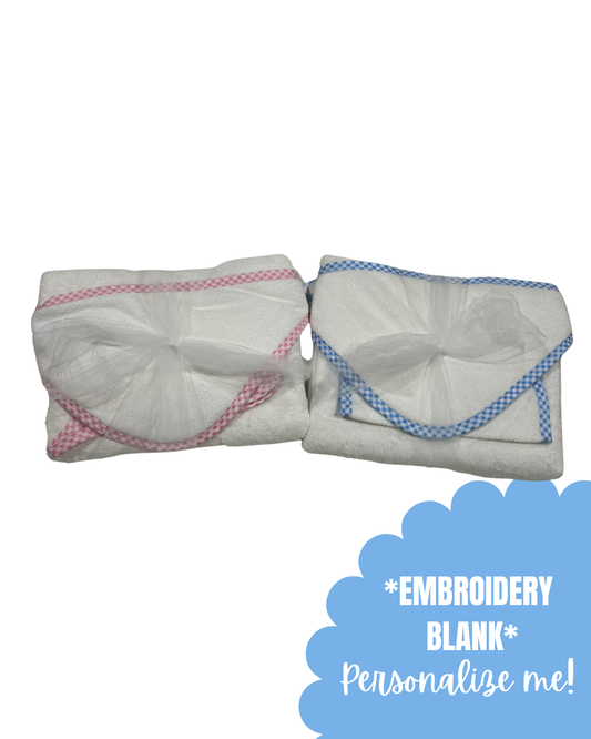 Seersucker Hooded Towel