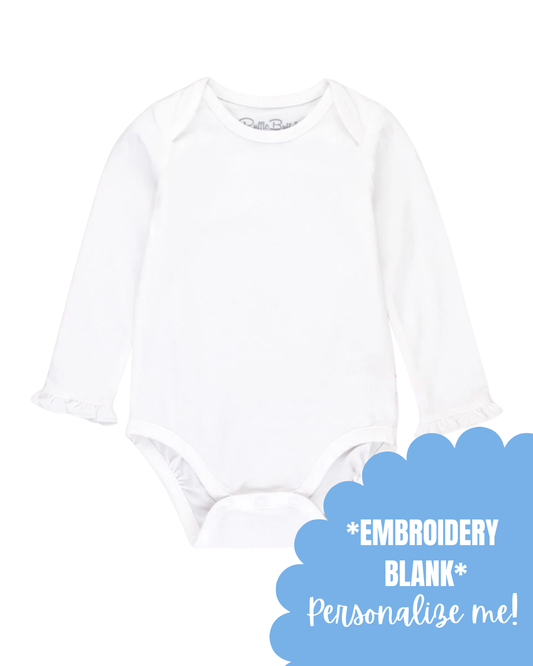 Knit Ruffle Bodysuit