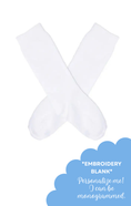 Load image into Gallery viewer, White Knee Socks
