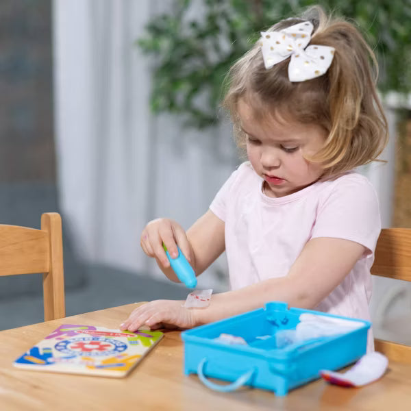 Boo-Boos & Bandages Reusable First Aid Pretend Play Set