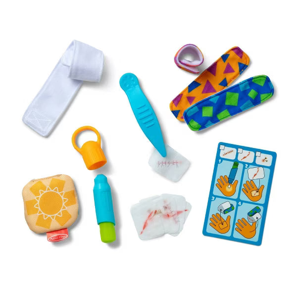 Boo-Boos & Bandages Reusable First Aid Pretend Play Set