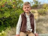 Hunter Brown Vest Jacket