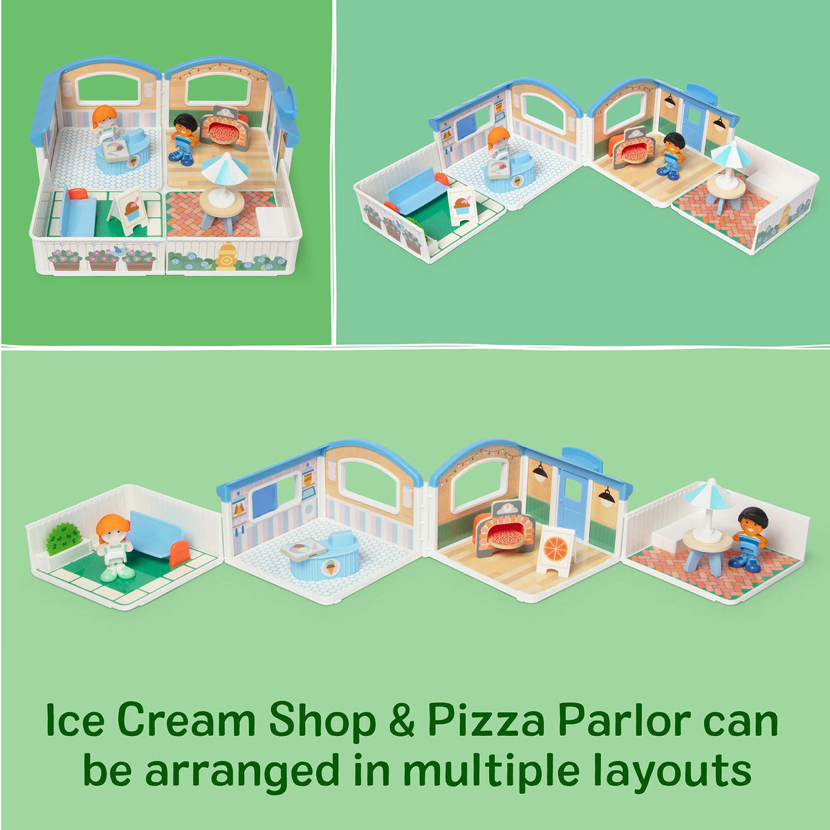 Cherry Lane Ice Cream and Pizza Play Set