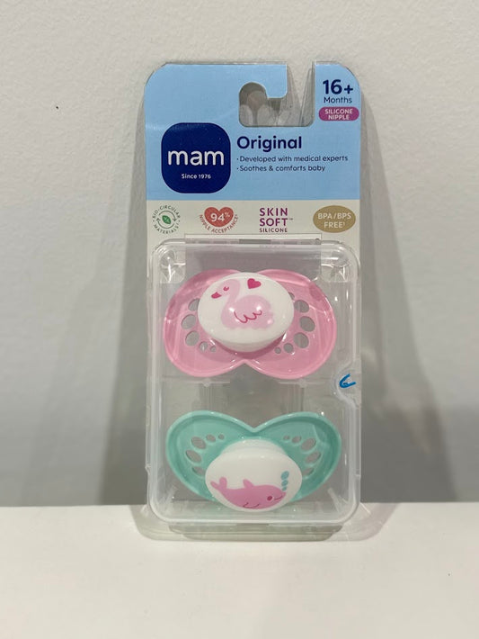 Mam Original 16+ Month Paci 2-Pack