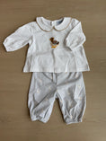 Load image into Gallery viewer, Boys Pima & Bullion Stitch Mallard Pant set
