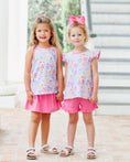 Load image into Gallery viewer, Poppies and Petals Ruffle Short Set
