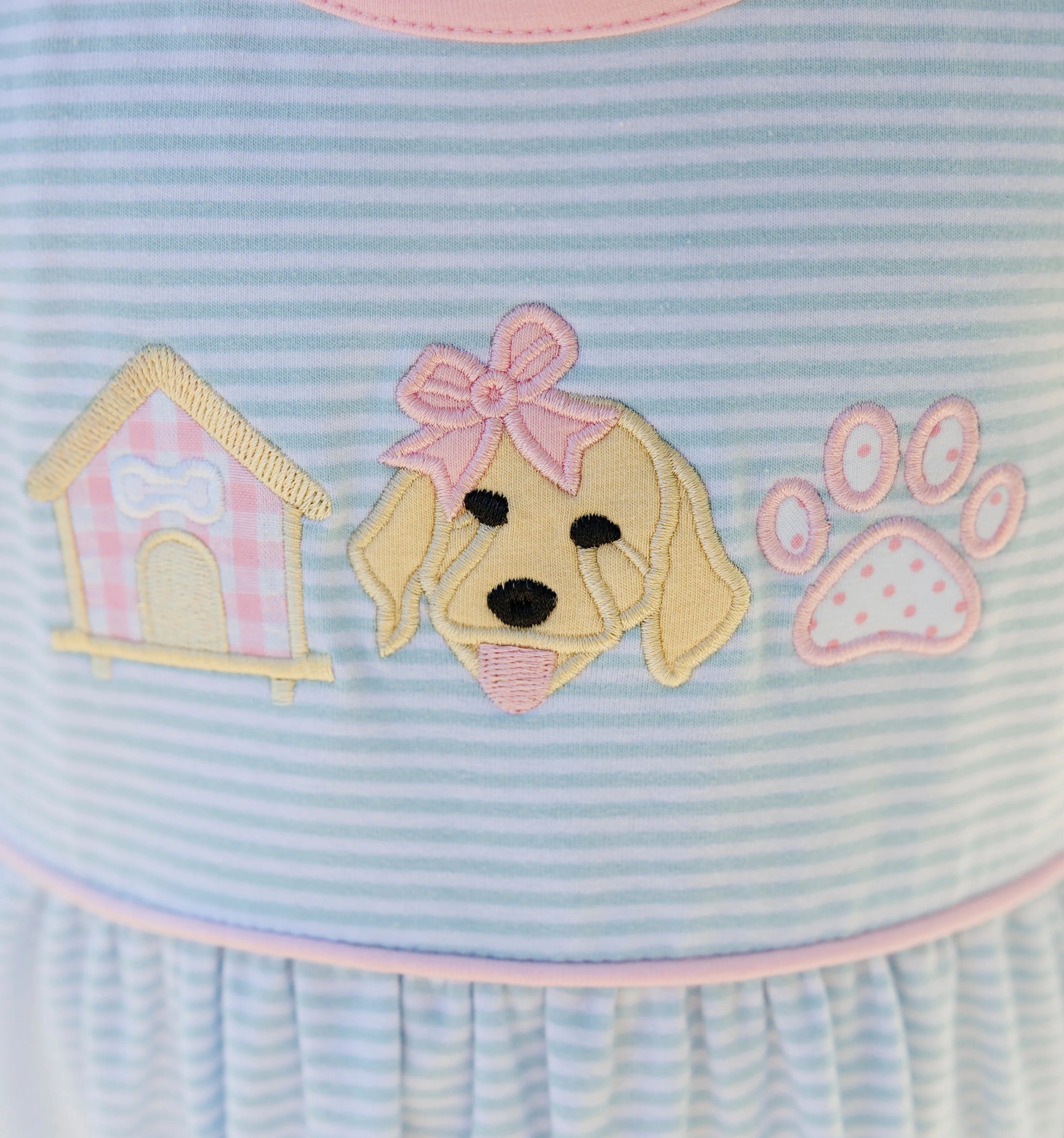 Pups & Paws Ruffle Pocket Dress