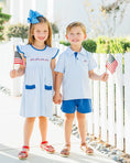 Load image into Gallery viewer, Let Freedom Ring Polo Short Set
