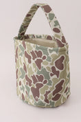 Load image into Gallery viewer, Green Camouflage Basket
