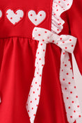 Load image into Gallery viewer, Heart Applique Ruffle Bubble

