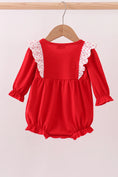 Load image into Gallery viewer, Heart Applique Ruffle Bubble
