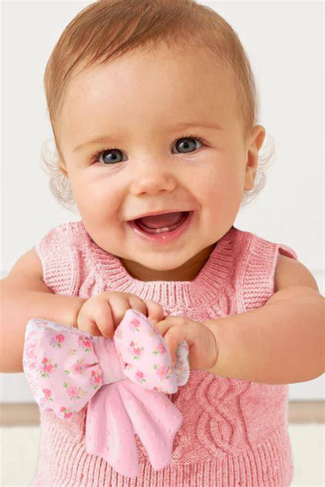 Bow Sweetie Crinkle™ Sensory Teether