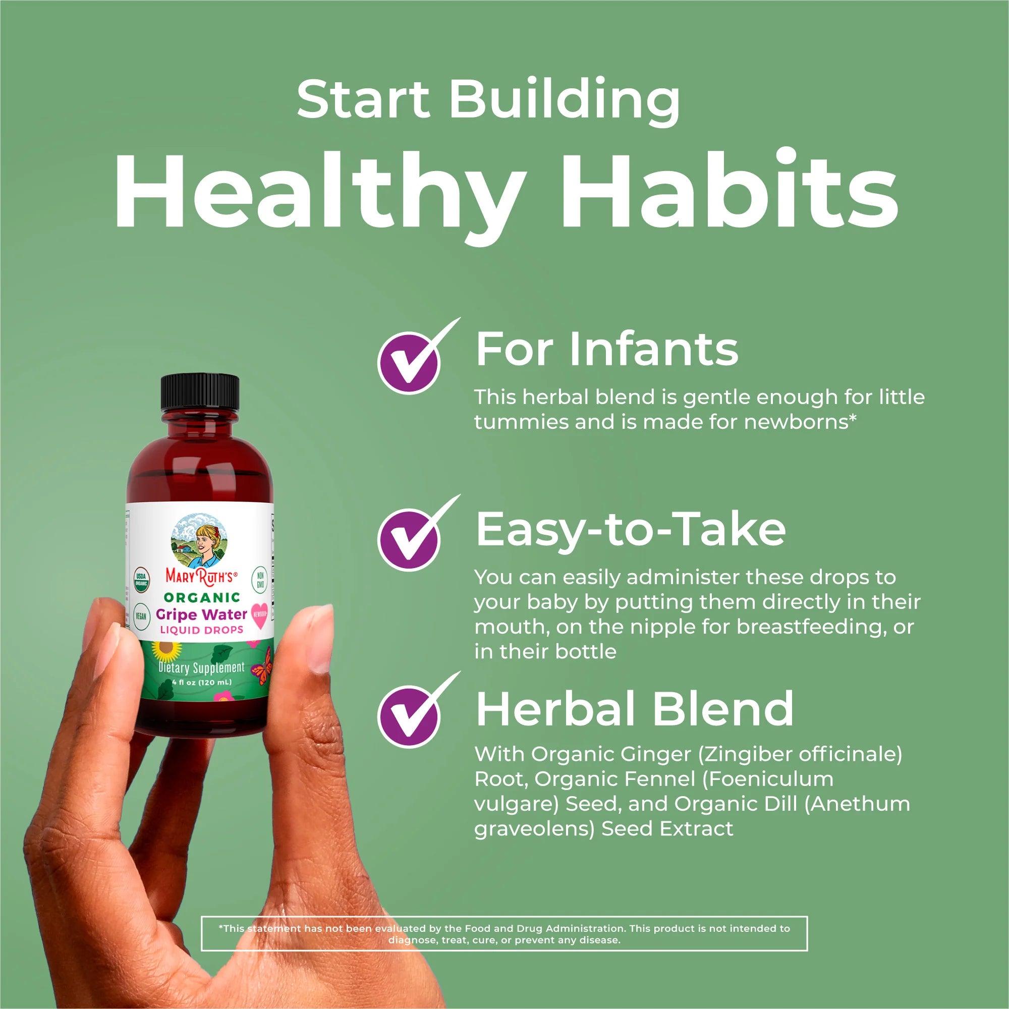 Mary Ruth's Organic Gripe Water Liquid Drops