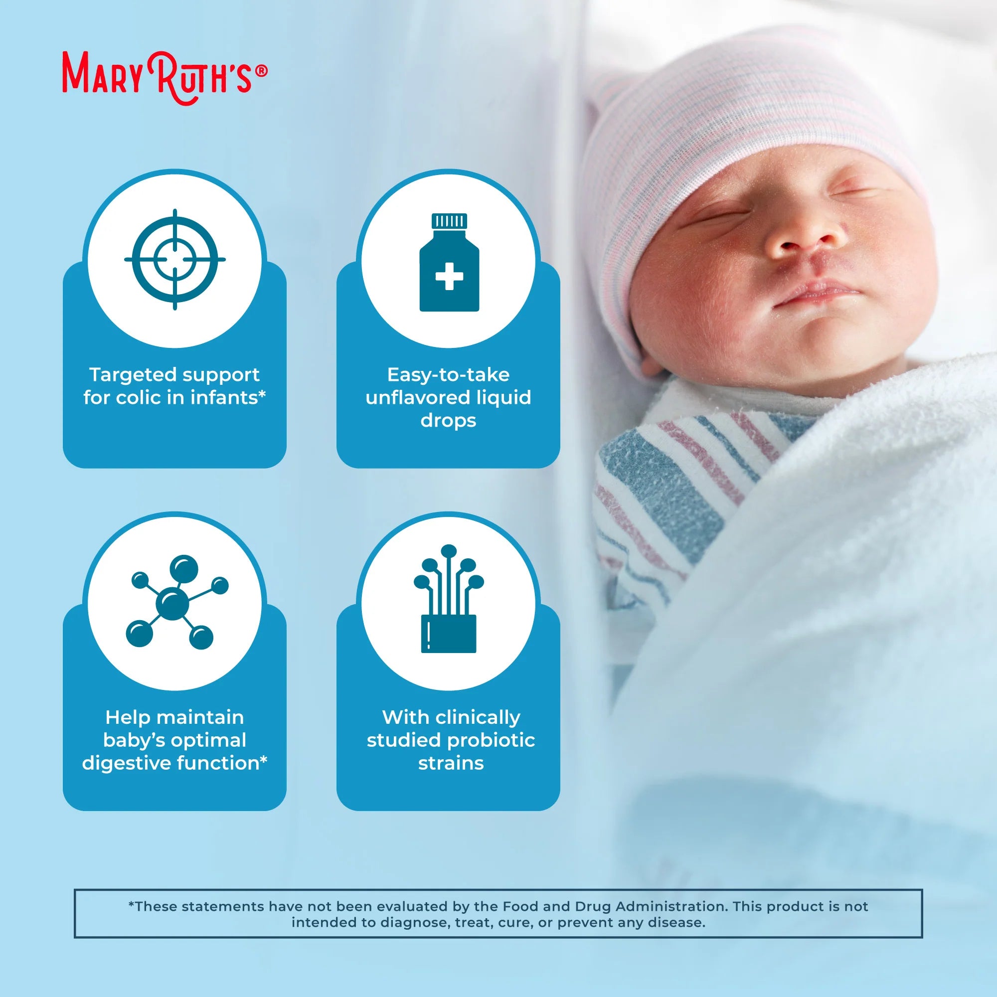 Mary Ruth's Organic Infant Probiotic Colic Liquid Drops