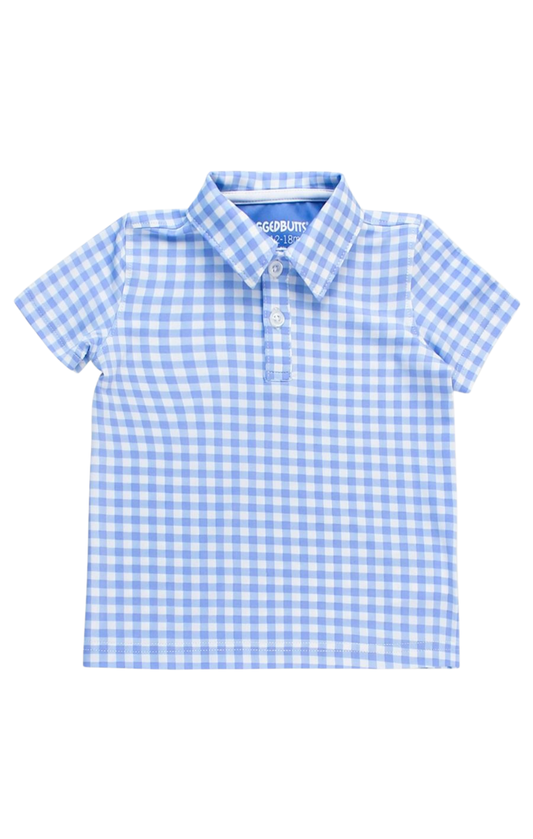 Classic Periwinkle Blue Performance Polo