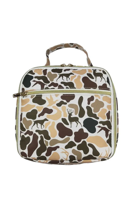 Camo Hunting Canvas Lunchbox