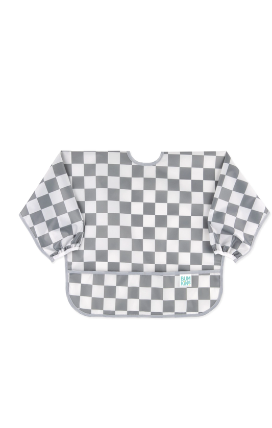 Sleeved Bib- Checkered