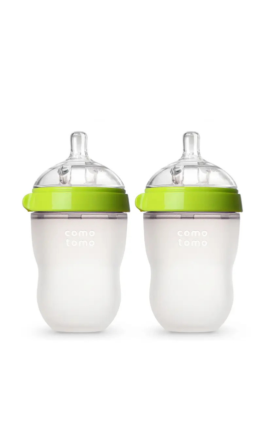 Baby Botle Double Pack 8oz- Green