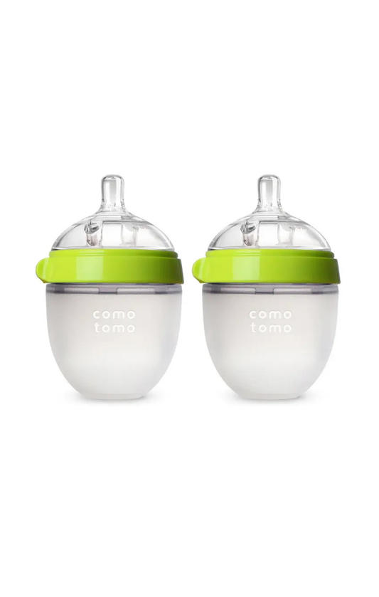 Baby Bottle Double Pack - 5 oz - Green