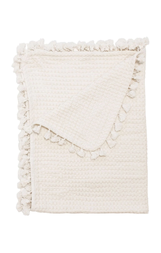 Birch Waffle Knit Blanket