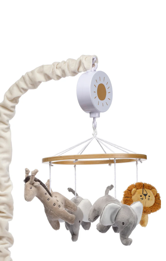 Jungle Adventure Musical Mobile Toy By Lambs & Ivy