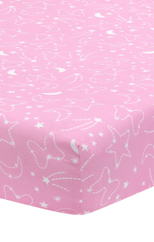 Minnie Mouse Crib Sheet By Lambs & Ivy