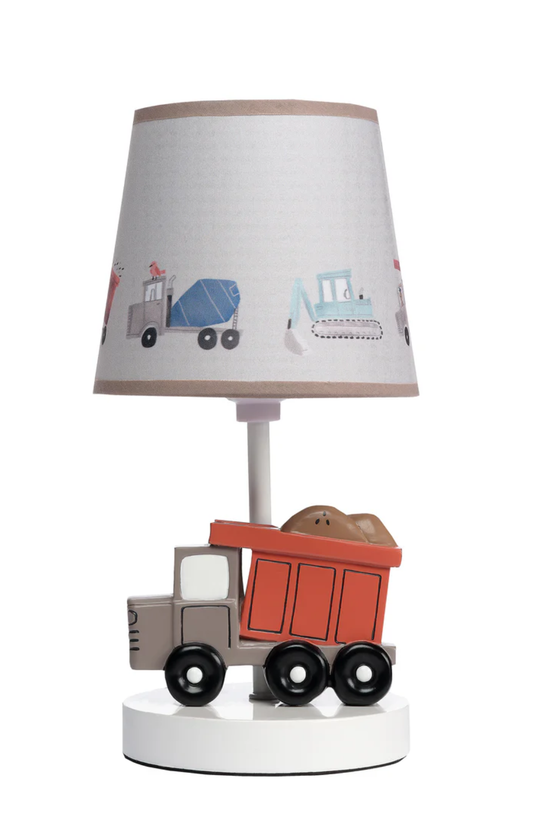Construction Zone Nursery Lamp By Bedtime Originals