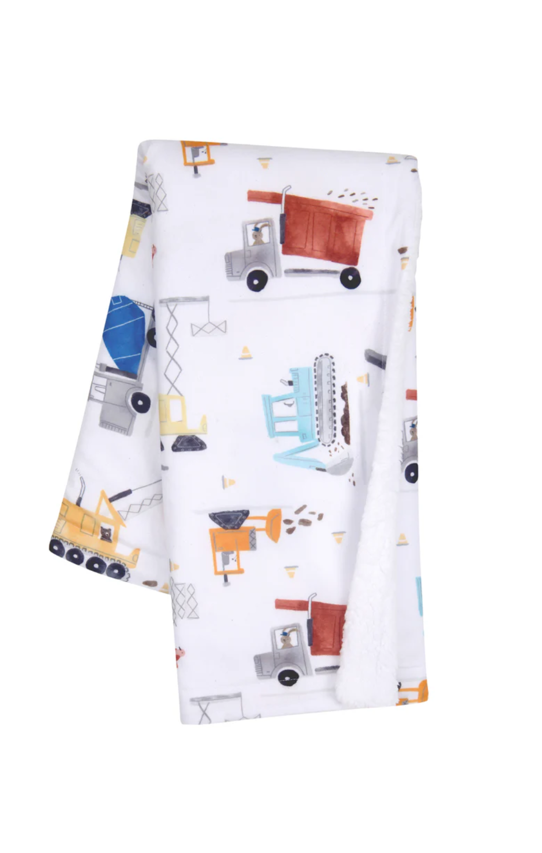 Construction Zone Fleece Blanket By Bedtime Originals