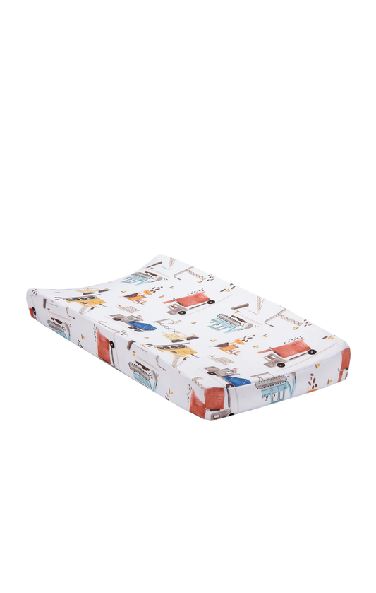 Construction Zone Changing Pad Cover By Bedtime Originals