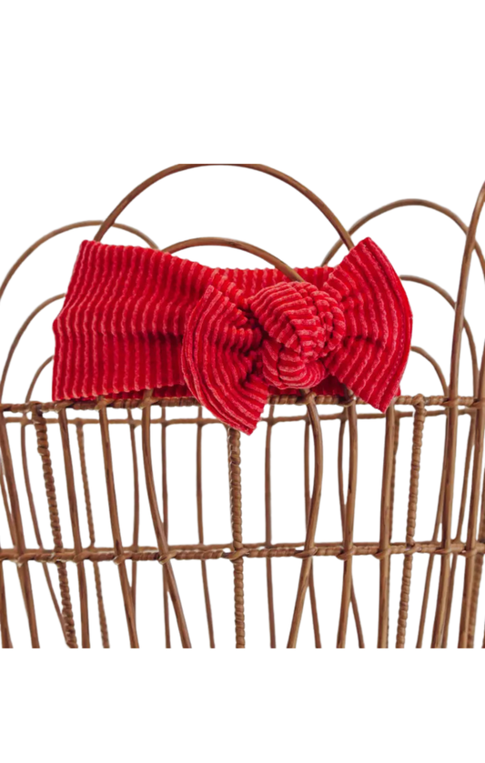 Crinkle Bow Headband