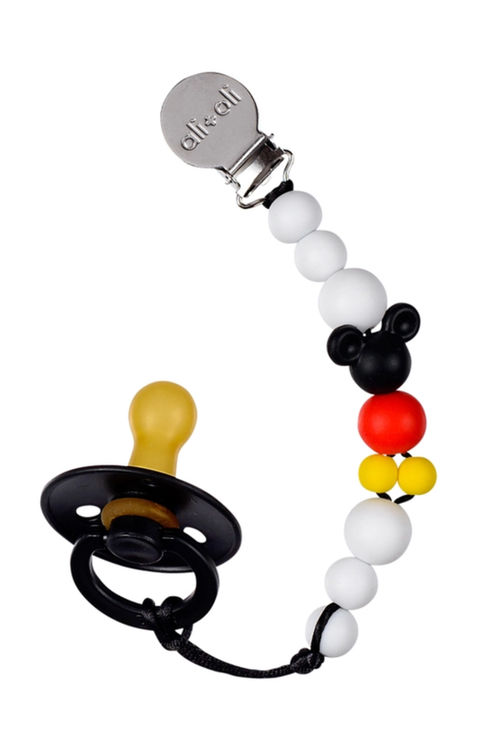 Mickey Mouse Pacifier Clip