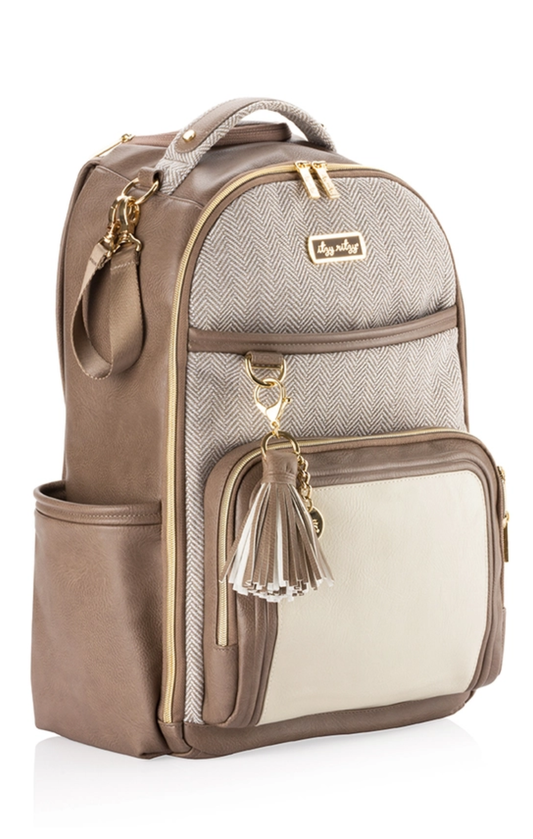 Vanilla Latte Boss Plus Backpack By Itzy Ritzy